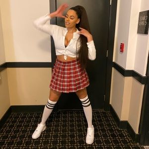 Plaid Skirt